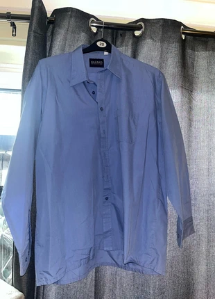 Blue Button up Shirt, brand: Hazard Collection, condition: Good, size: L, £2.50, £3.33 includes Buyer Protection