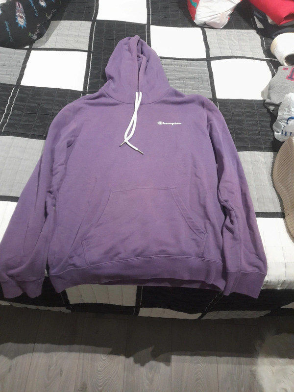 Sudadera 2024 morada champion