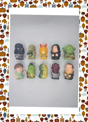 Set Complet de 10 Figurines Miniatures Star Wars Épisode I – La Menace Fantôme – Très Bon État, marque: Star Wars, état: Très bon état, taille: Taille unique, 14,00 €, 15,40 € Protection acheteurs incluse