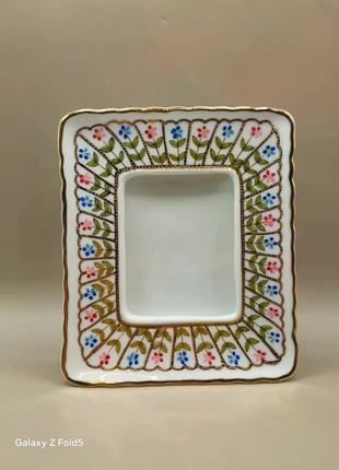Vintage Imperial Porcelain Photo Frame Floral Gold Gilt Lomonosov Style Russian Decorative Piece, brand: Royal Imperial, condition: Very good, £14.95, £16.45 includes Buyer Protection Pro