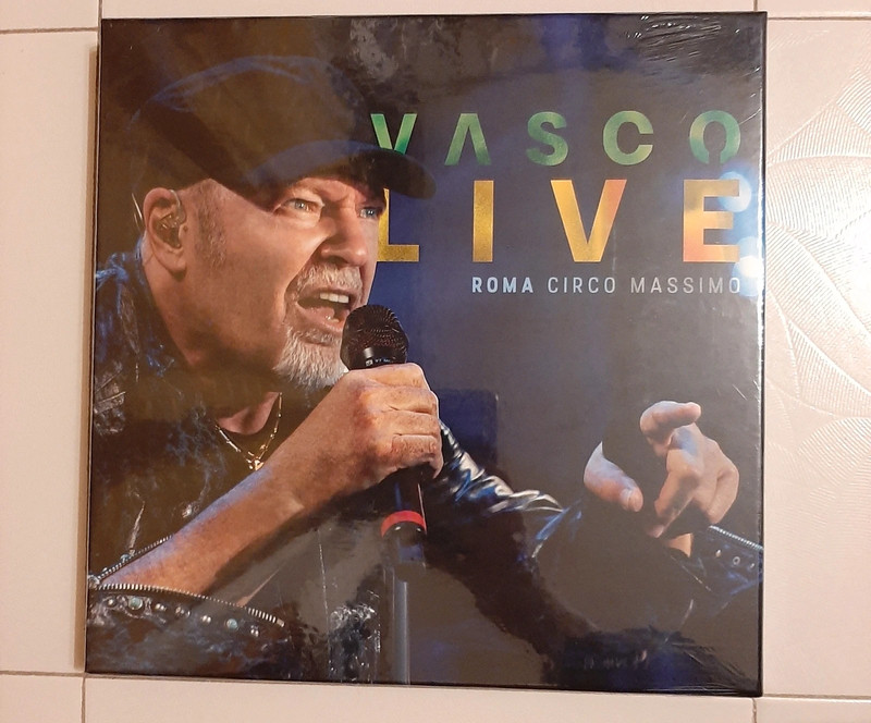 Vasco Rossi Live Roma Circo Massimo 4LP