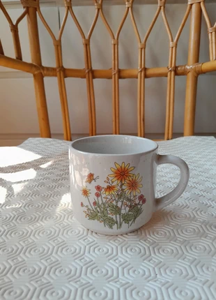 Tasse grès fleurie vintage, état: Très bon état, 4,00 €, 4,90 € Protection acheteurs incluse