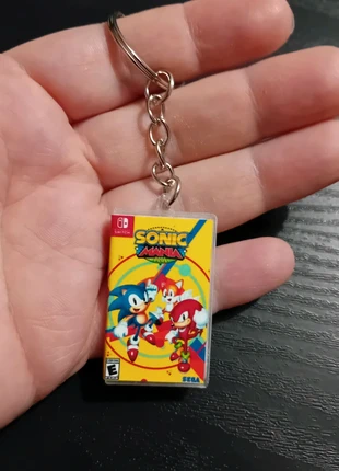 Sonic mania 
Porte-clés réplique miniature 🔑
Nintendo Switch, marque: Mathilde P. Factory, état: Neuf avec étiquette, 5,00 €, 5,95 € Protection acheteurs incluse