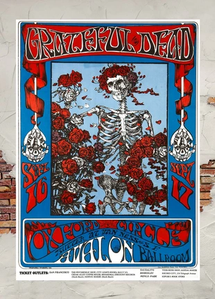 Affiche A3 Concert "Grateful Dead", marque: Impression, état: Très bon état, 5,49 €, 6,46 € Protection acheteurs incluse
