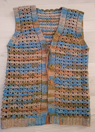 Gilet tricoté, brand: Fait Main, condition: New without tags, size: M / 38 / 10, €50.00, €53.20 includes Buyer Protection