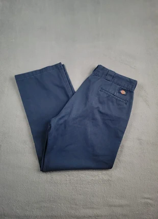 Pantalon Dickies Bleu Logo Brodé Taille 46 - W36L29 Homme Coton Très Bon État #11, merk: Dickies, staat: Heel goed, maat: W34 | FR 44, € 24,99, € 26,94 inclusief Kopersbescherming Pro