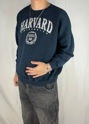 Vintage Retro Harvard school retro Sweat crewneck jumper hoodie  jacket sweat zip zipper Y2K, marca: Harvard, estado: Muito bom, tamanho: M, €17.90, €19.50 inclui Proteção do Comprador