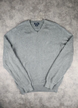 Pull col V en maille epais Nautica - Gris logo brodé - Taille XL, marque: Nautica, état: Très bon état, taille: XL, 15,00 €, 16,45 € Protection acheteurs incluse