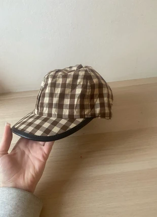 Casquette à carreaux marron vintage, marque: y2k, état: Bon état, taille: Taille unique, 10,00 €, 11,20 € Protection acheteurs incluse