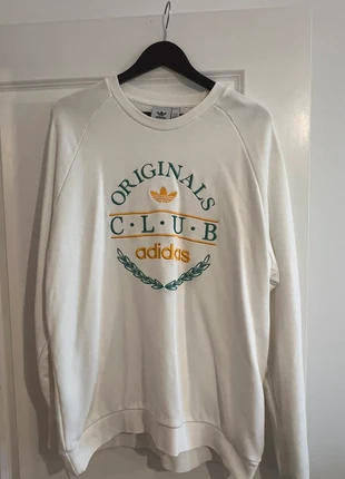 White Adidas Originals sweatshirt, brand: adidas, condition: Very good, size: XL / UK 20-22, £15.00, £16.45 includes Buyer Protection