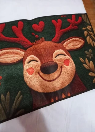 Tapis Cerf de Noel, marque: Tous, état: Neuf avec étiquette, 5,00 €, 5,95 € Protection acheteurs incluse