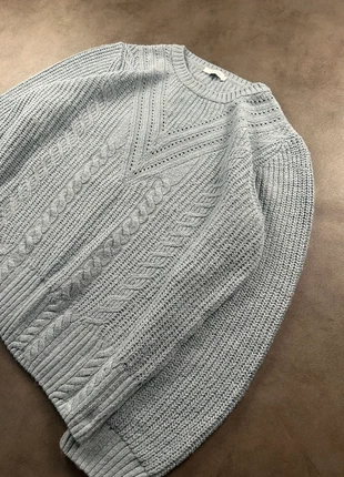 Pull torsadé Bleu LC Waikiki col rond maille épaisse – Taille L, marke: LC Waikiki, zustand: Sehr gut, größe: L / 40 / 12, 5,00 €, 5,95 € inklusive Vinted-Käuferschutz