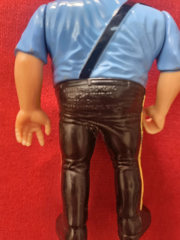 Vintage 1990 Wwf Hasbro Wrestling Superstars Action Figure Big Boss Man 3