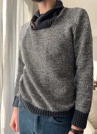 Pull Celio L gris bleu, brand: Celio, condizioni: Ottime, taglia: L, €3.00, €3.85 include la Protezione acquisti