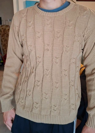 Maglia paricollo uomo con trecce in misto lana taglia L, brand: maglia uomo made in Italy, condizioni: Nuovo con cartellino, taglia: L, €20.00, €21.70 include la Protezione acquisti