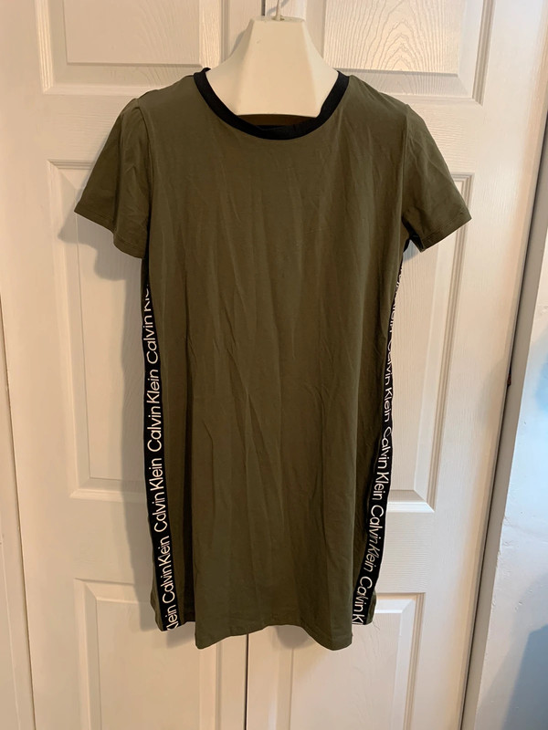 Calvin Klein T shirt dress Large 1