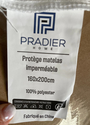 Protège matelas neuf, marque: pradier home, état: Neuf sans étiquette, taille: King Size (220-240 cm x 220-260 cm), 12,00 €, 13,30 € Protection acheteurs incluse