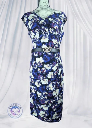 🌸 Robe florale mi-longue Lauren Ralph Lauren – Taille L / FR 42 (convient 40-44), brand: Lauren Ralph Lauren, condition: Very good, size: L / 40 / 12, €25.00, €26.95 includes Buyer Protection Pro