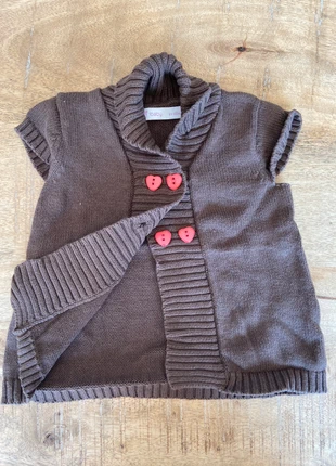 Gilet, marca: Gémo, estado: Muito bom, tamanho: 9-12 meses / 74 cm, €3.00, €3.85 inclui Proteção do Comprador