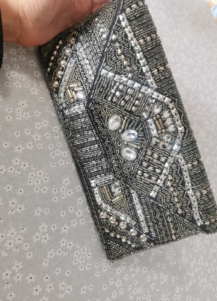 Monsoon Embellished Clutch Bag🖤, brand: Monsoon, condition: Very good, €6.99, €8.04 includes Buyer Protection