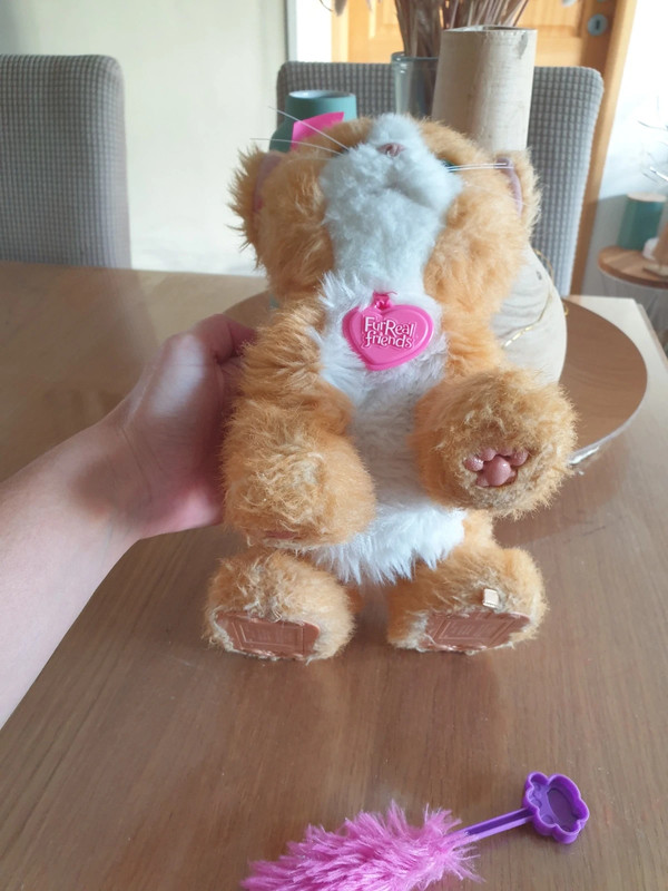 FURREAL FRIENDS - Peluche Mon Chat Joueur - Peluche interactive