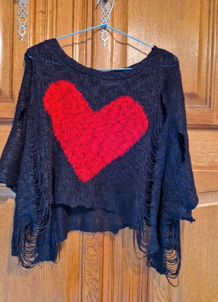 Pull coeur, marca: Magnifique, estado: Bom, tamanho: M / 38 / 10, €2.00, €2.80 inclui Proteção do Comprador