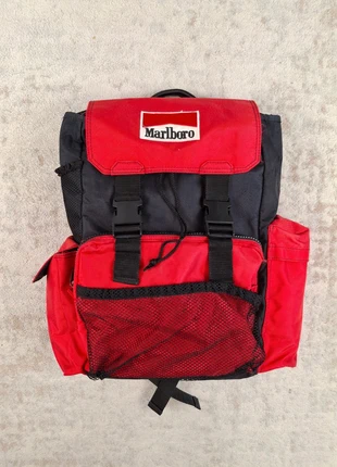 Red & Black Backpack by Marlboro, brand: Marlboro, condizioni: Ottime, €40.00, €42.70 include la Protezione acquisti