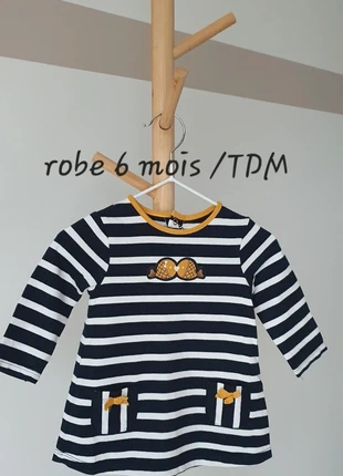 Robe 6 mois Terre de marins, marke: Terre de Marins, zustand: Sehr gut, größe: 3-6 Monate / 62, 5,00 €, 5,95 € inklusive Vinted-Käuferschutz