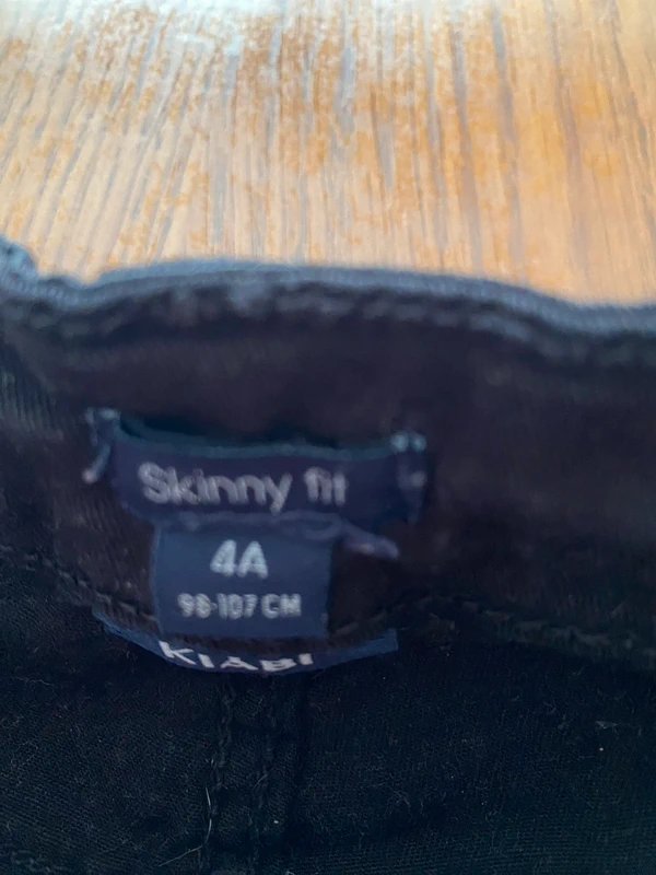 Jean Skinny noir garçon - Taille 4 ans - photo numéro 3