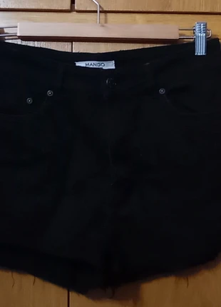 Short pantalón corto negro, marque: Mango, état: Très bon état, taille: M / 38 / 10, 7,00 €, 8,05 € Protection acheteurs incluse
