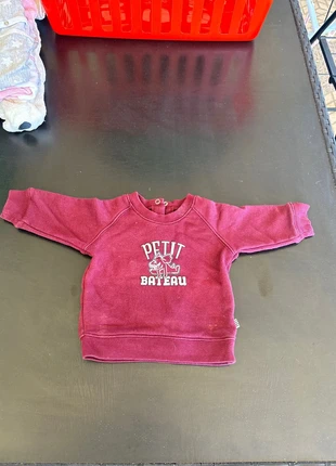 Pull over 3 M, marca: Petit Bateau, estado: Bom, tamanho: 1-3 meses / 56 cm, €4.00, €4.90 inclui Proteção do Comprador