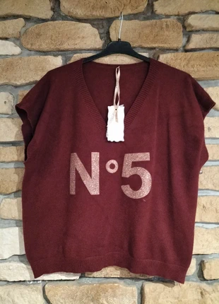 Pull Neuf 🤩 Grande Taille bordeaux, marke: lovena, zustand: Neu, mit Etikett, größe: 4XL / 48 / 20, 11,00 €, 12,25 € inklusive Vinted-Käuferschutz