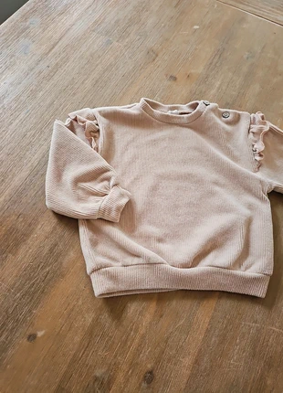 Trui -velours. Vieux rose, brand: CUDDLES AND SMILES, condizioni: Ottime, taglia: 18-24 mesi / 86 cm, €5.00, €5.95 include la Protezione acquisti