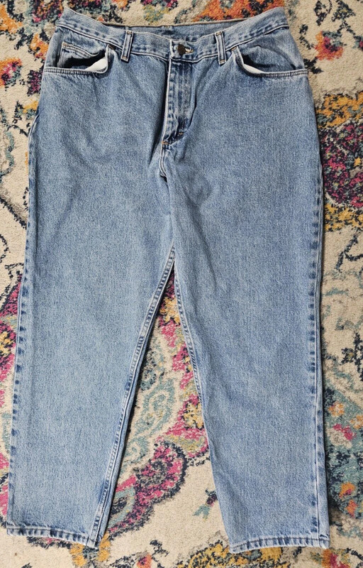 Vtg Gitano Womens Jeans Blue Straight Denim See Measurements 1