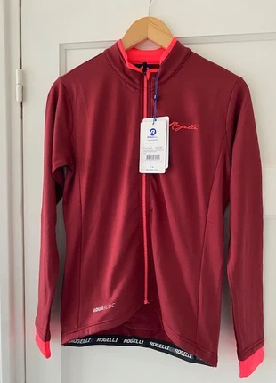 Dames fietsshirt lange mouwen rogelli essential bordeaux # maat L, marca: Rogelli, estado: Novo sem etiquetas, tamanho: L / 40 / 12, €25.00, €26.95 inclui Proteção do Comprador Pro