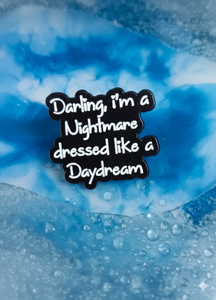 Pins darling I'm a nightmare dressed like a daydream goth rock punk witch alt y2k wicca kawaii, marque: Witch, état: Très bon état, 3,00 €, 3,85 € Protection acheteurs (Pro) incluse