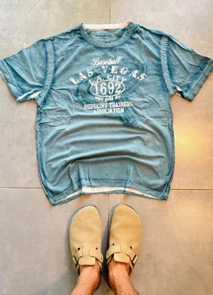 Tee-shirt vintage imprimé Las Vegas tie and dye boxy 2000’s y2k, marque: Vintage Dressing, état: Très bon état, taille: M, 9,90 €, 11,10 € Protection acheteurs incluse