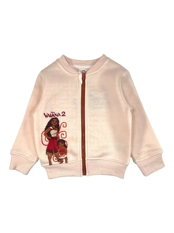 Ensemble Jogging Vaiana survêtement veste zip pantalon 8 ans neuf - photo numéro 2