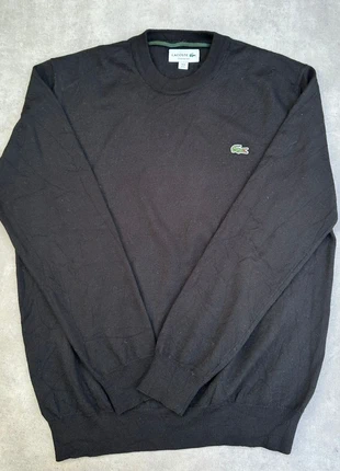 Pull Lacoste vintage noir homme L – col rond – Classic Fit – 50% laine 50% acrylique – pullover, marke: Lacoste, zustand: Sehr gut, größe: L, 25,00 €, 26,95 € inklusive Vinted-Käuferschutz