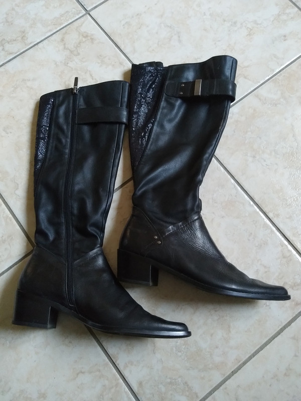 Botte en cuir Madison