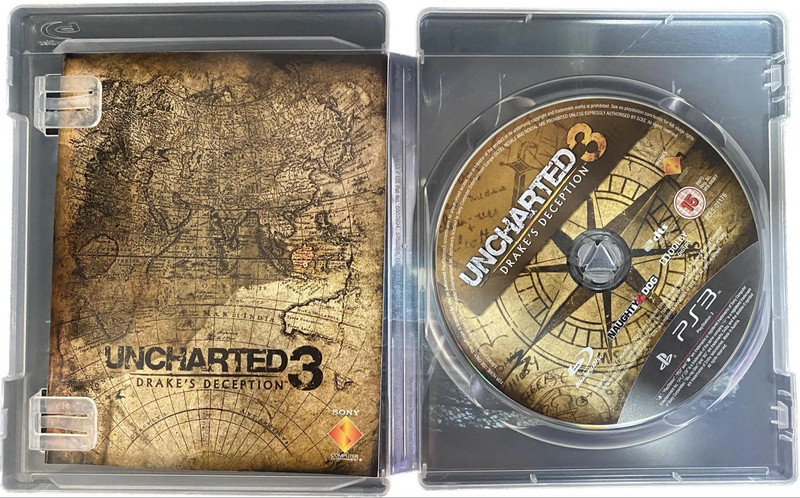 Uncharted 3: Drakes Deception, Jogo Usado PS3