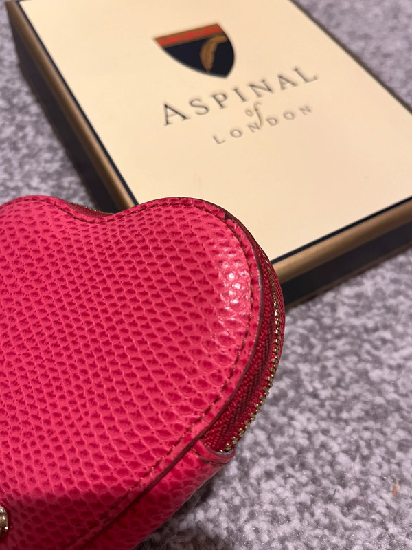 Aspinal of london pink heart coin purse - Vinted