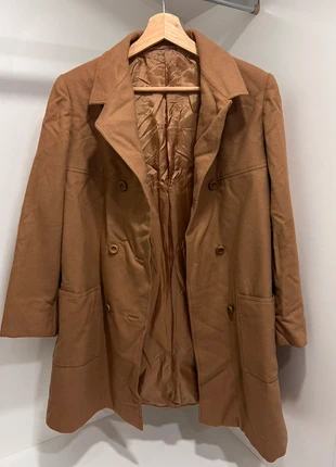 🧥 Casaco Vintage Camel, marca: Vintage Dressing, estado: Muito bom, tamanho: M / 38 / 10, €11.00, €12.25 inclui Proteção do Comprador