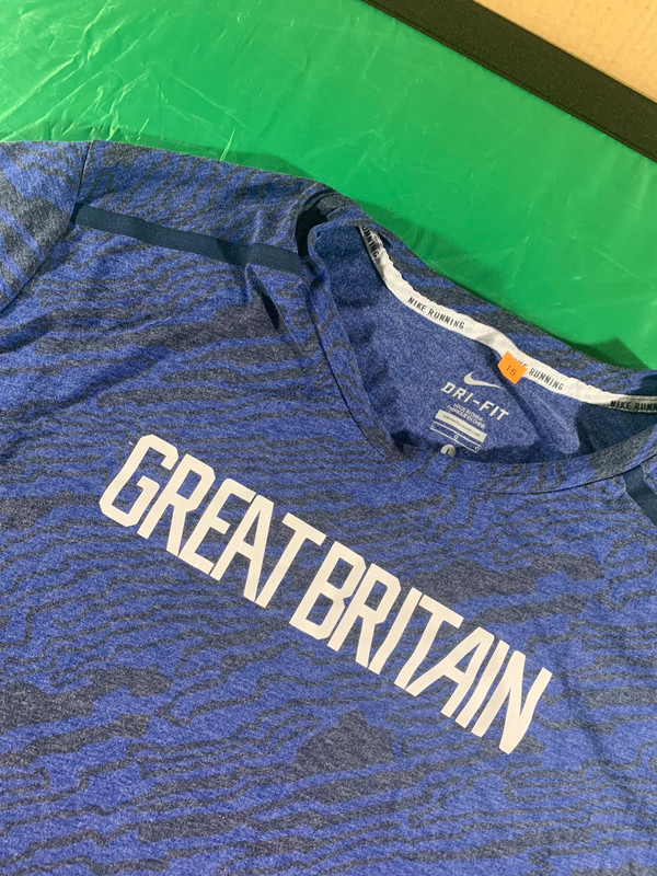 Nike Great Britain pro elite warm up tshirt 2