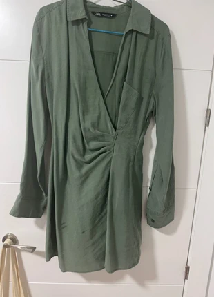 Vestido camisero Zara, marca: Zara, estado: Muy bueno, tamaño: S / 36 / 8, 10,00 €, 11,20 € Protección al comprador incluida