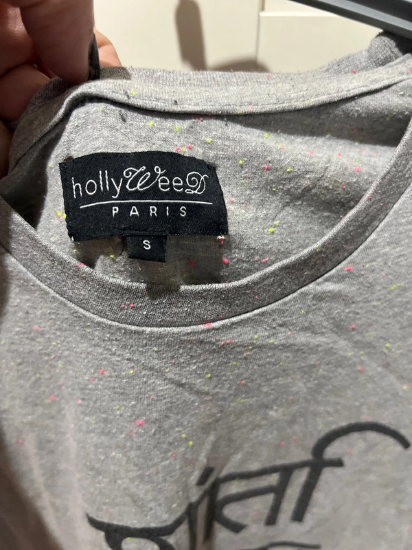 TEE shirt gris holly weed taille S très bon état 5