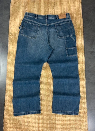 Jean Large Baggy Bleu Marine Carpenter Pants Vintage Y2K 2000s Taille 38x32, marke: Vintage Dressing, zustand: Sehr gut, größe: W38 | DE 54, 30,00 €, 32,20 € beinhaltet Vinted-Käuferschutz Pro