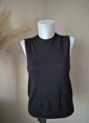 Haut sans manches noir pour femme - Zara - Taille L, marque: Zara Knit, état: Très bon état, taille: L / 40 / 12, 10,00 €, 11,20 € Protection acheteurs incluse