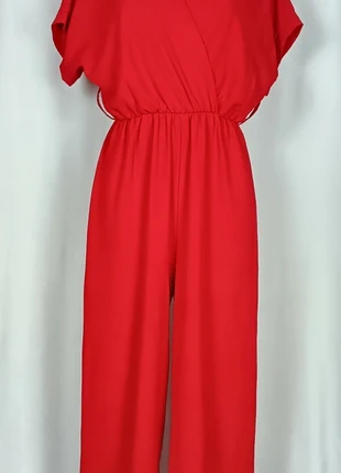 Combinaison rouge décolleté cache-cœur avec ceinture Bella Taille 36 - Combi2, marque: Bella, état: Très bon état, taille: S / 36 / 8, 6,00 €, 7,00 € Protection acheteurs (Pro) incluse