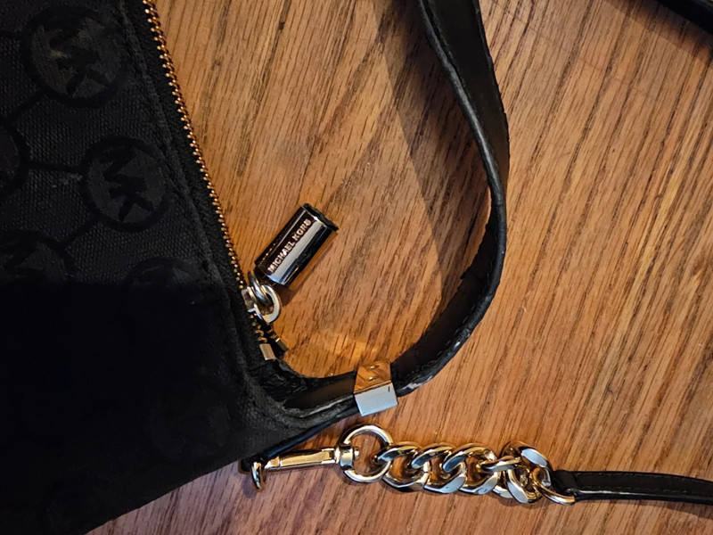 Michael Kors black handbag 5